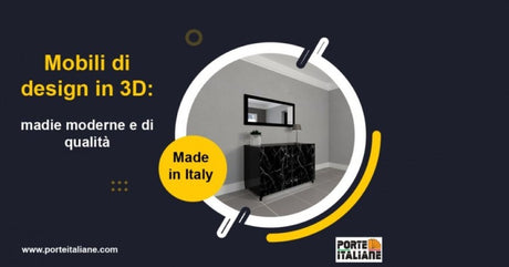 Mobili di design in 3D: madie moderne e di qualità