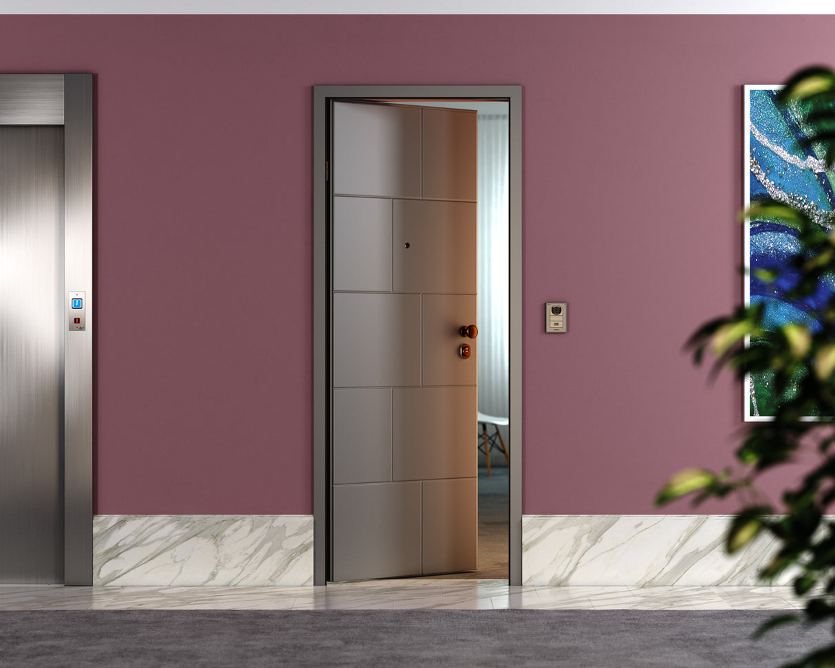 Lacquered Armoured Door Soundproof Class 4 (CE Certified)