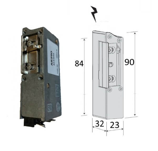 Incontro Elettrico per Porta Blindata