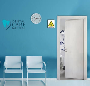 Porta RX per ospedali piombate lamina di piombo mm. 2 - Blindato Bianco - 80x210