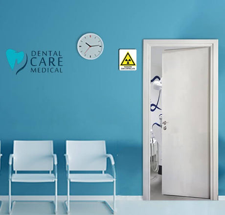 Porta RX per ospedali piombate lamina di piombo mm. 2 - Blindato Bianco - 80x210